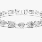 Multi-Shaped Diamond Tennis Bracelet